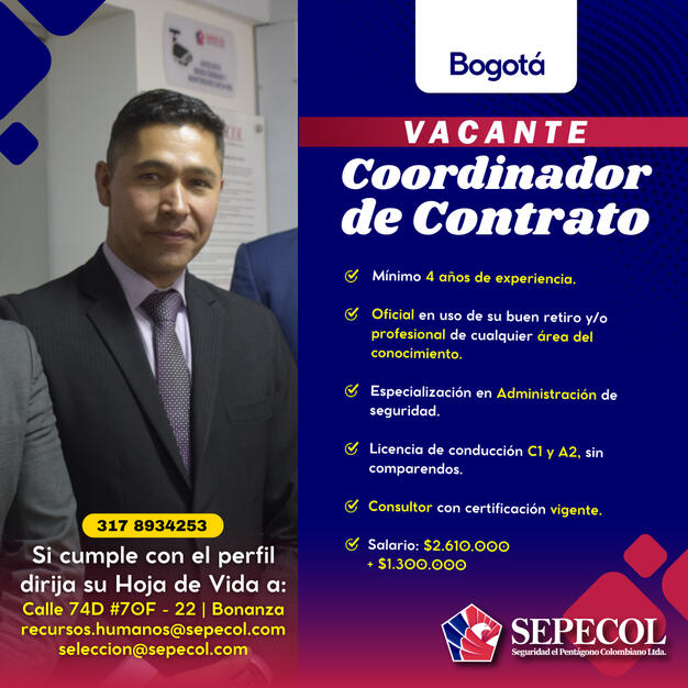Coordinador de Contrato